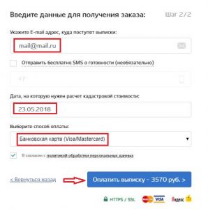 Оплатить выписку