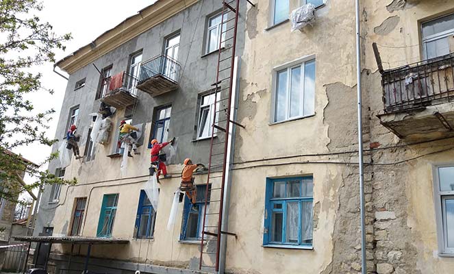 Капитальный ремонт фасада МКД Капитальный ремонт фасада МКД