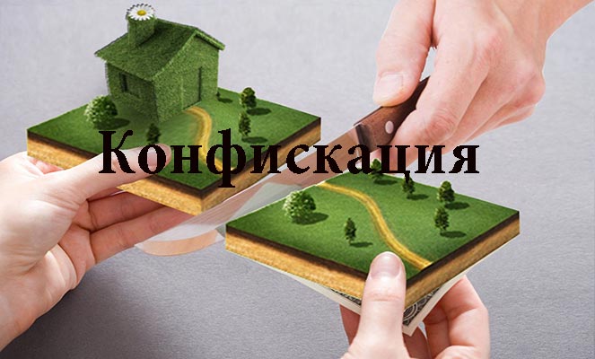 Конфискация земельного участка Конфискация земельного участка