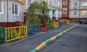 Ограждение придомовой территории